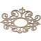 Ekena Millwork Dijon Wood Fretwork Pierced Ceiling Medallion, Hickory, 18"OD x 5 7/8"ID x 3/8"T CMWP18X18X0375DIHI - alternate 3